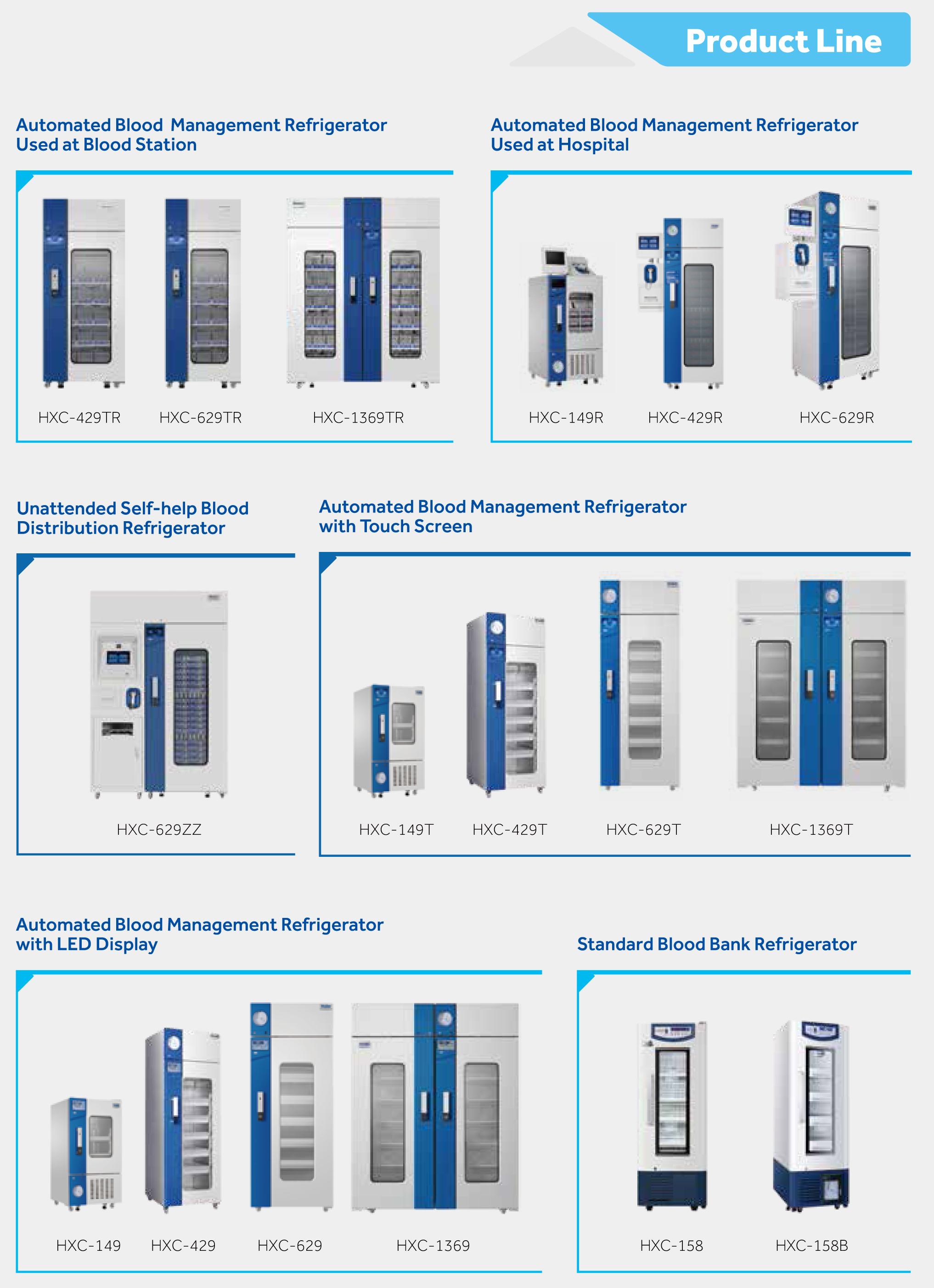 blood bank refrigerator from haier medical