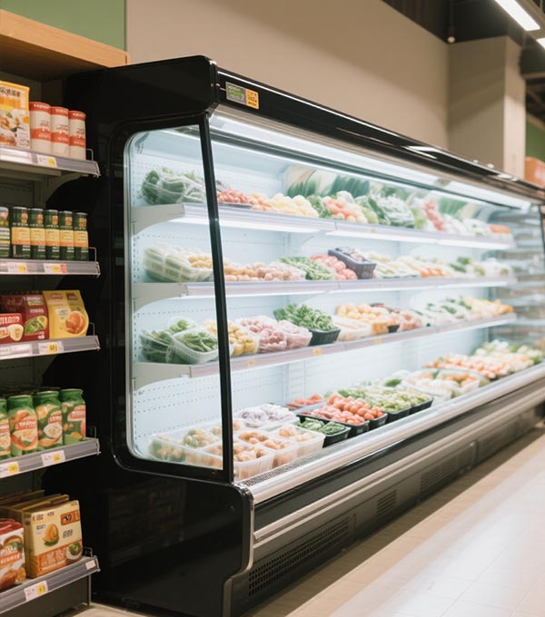 How to choose a supermarket air curtain cabinet?