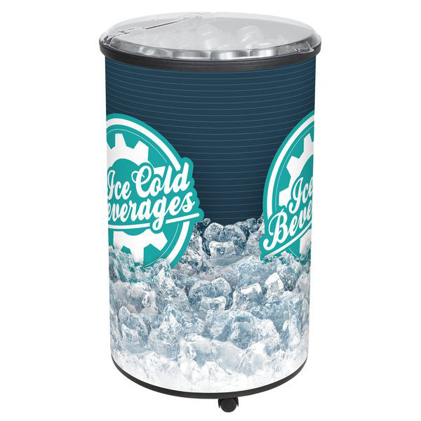 Trade Show Marketing Campaign and Pub Party Use Electric Mollis Bibe PRAESTRICTUS Situla Cooler