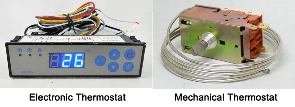 Fridge Use Mechanical Thermostat and Electronic Thermostat,Difference,Pros  and Cons