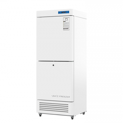 Dual Temp Laboratory Refrigerator with freezer 2 door Combined Dual Temp 2℃~8℃/-10℃~-26℃ (NW-YCDEL300)