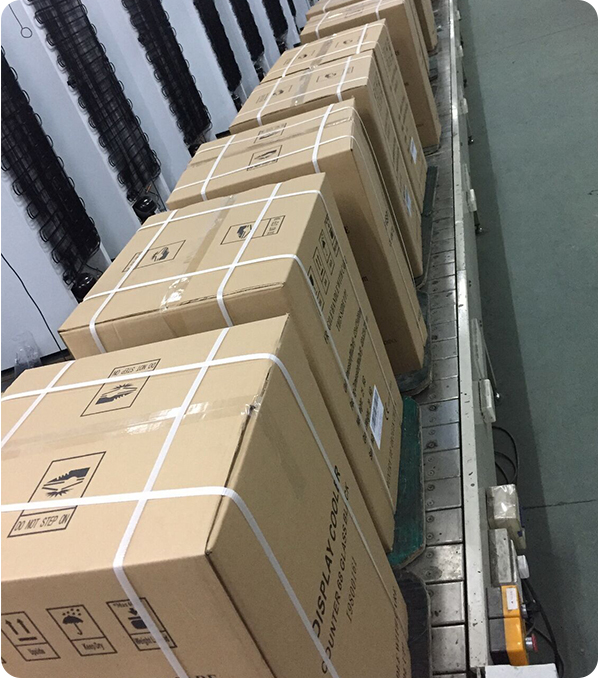 Rendering of beverage after packaging