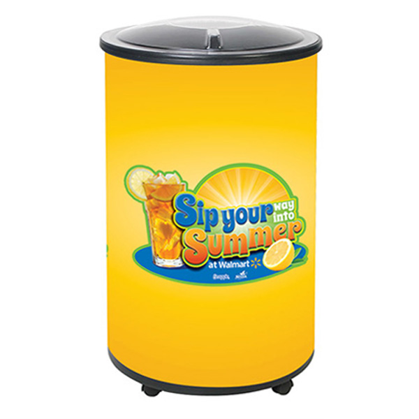 I-Trade Marketing Fair kanye ne-Exhibition Brand Distribution Round Lipton Cooler