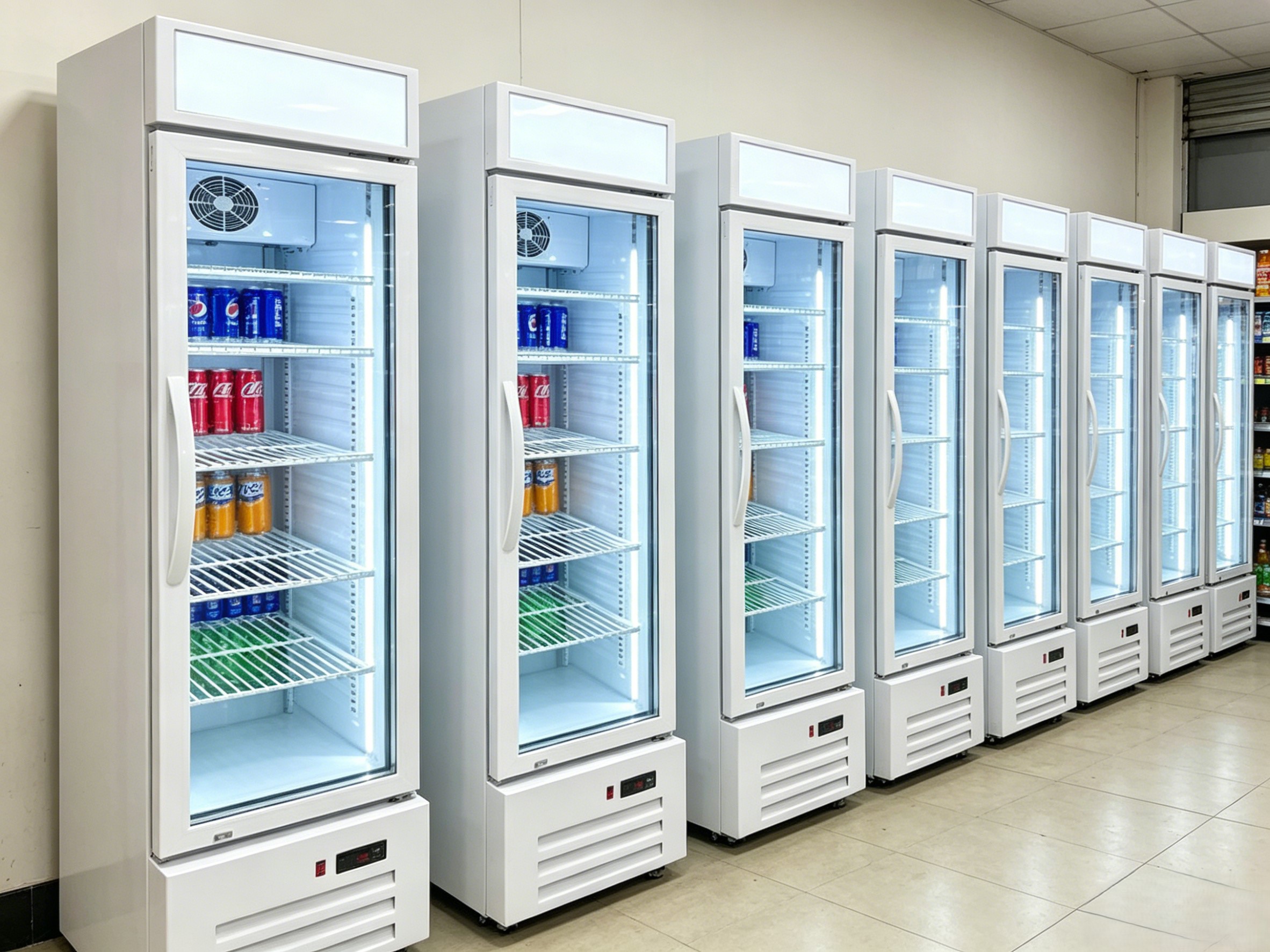 slim beverage refrigerator
