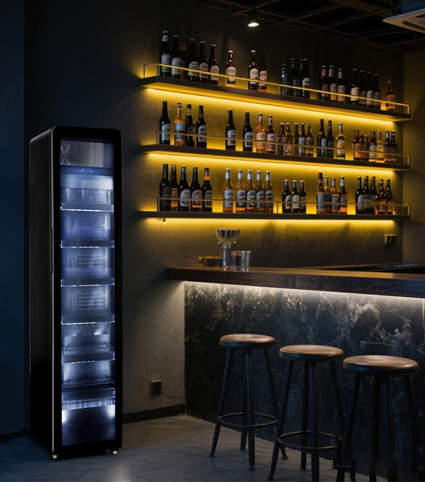 How is price of ultra-thin vertical beverage refrigerators?