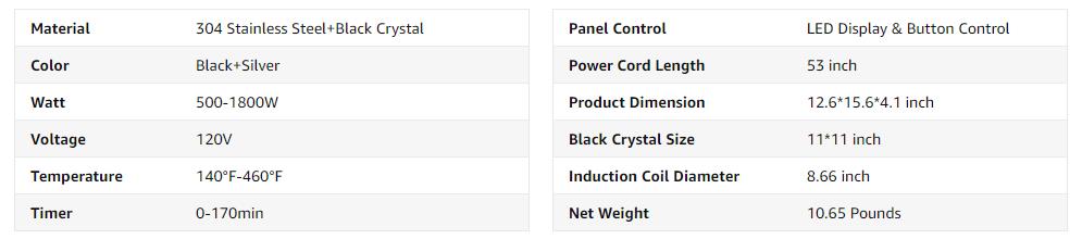 VONCI 1800W/120V Commercial Induction Cooktop, Countertop Burner ប្រើប្រាស់បានយូរជាមួយនឹងផ្ទះធ្វើពីដែកអ៊ីណុក, ចង្ក្រានអគ្គីសនីដែលមានជំនាញវិជ្ជាជីវៈជាមួយនឹងអេក្រង់ LED ធំ និងការគ្រប់គ្រងប៊ូតុងសម្រាប់ភោជនីយដ្ឋាន ឬសណ្ឋាគារ។