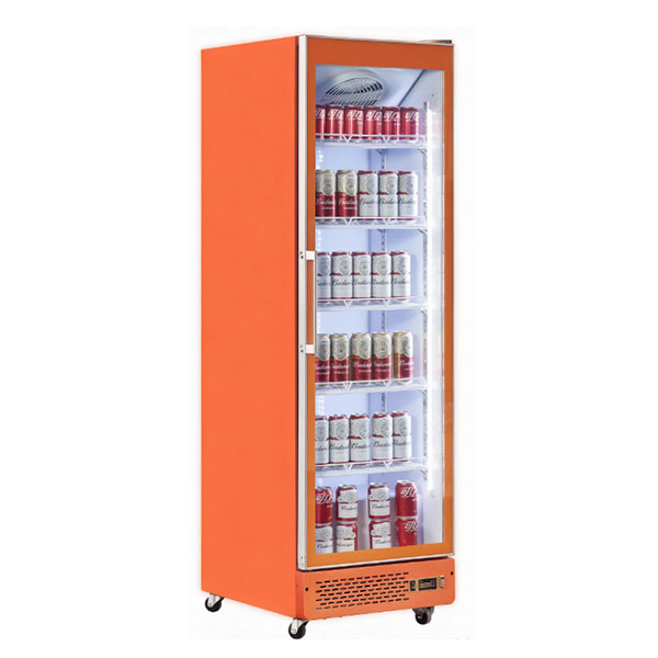 NW-KXG635 Upright full glass door display cooler