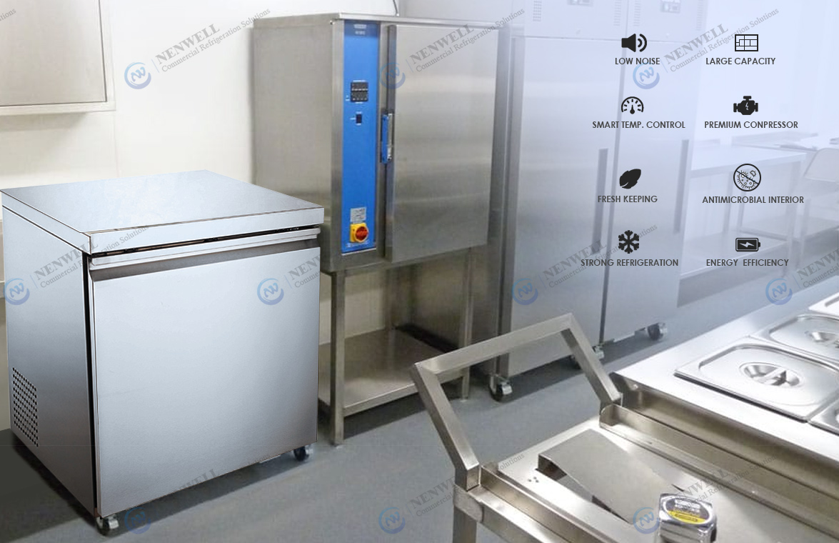 NW-UUC27R Commercial Kitchen Small Size Single Door Stainless Steel Under Counter Refrigerator Price For Sale |រោងចក្រនិងក្រុមហ៊ុនផលិត